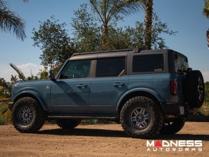 Ford Bronco Custom Wheels (1) - Six Speed - Titanium - 17 X 8.5 / 6 x 5.5 / 25mm / 5.75" - Icon 